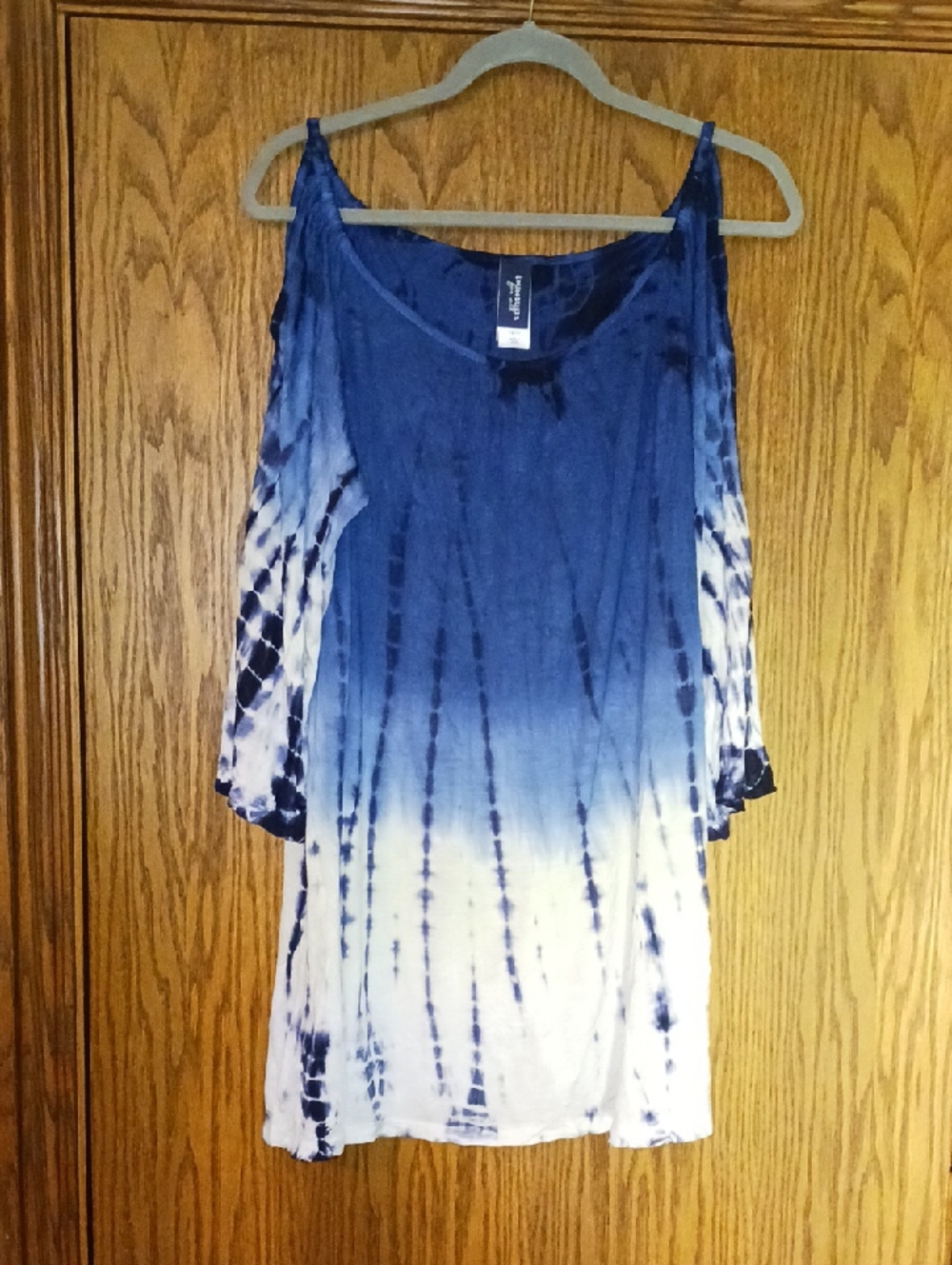 Women's Swimsuits For All Cold Shoulder Pullover Swim Coverup